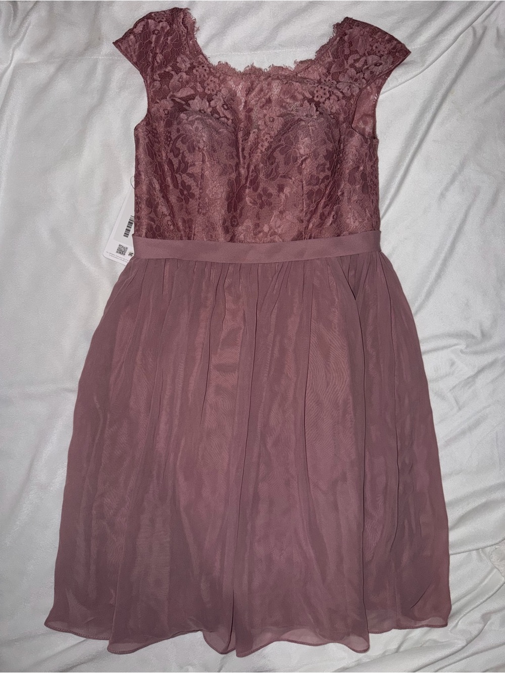 Azazie Shivani Dress in Vintage Mauve